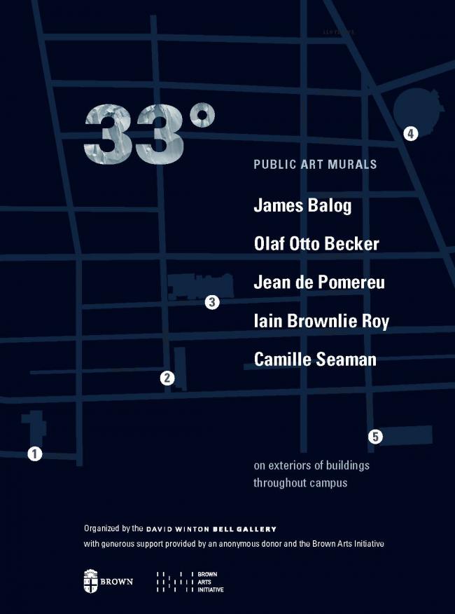 33 Degrees public art map