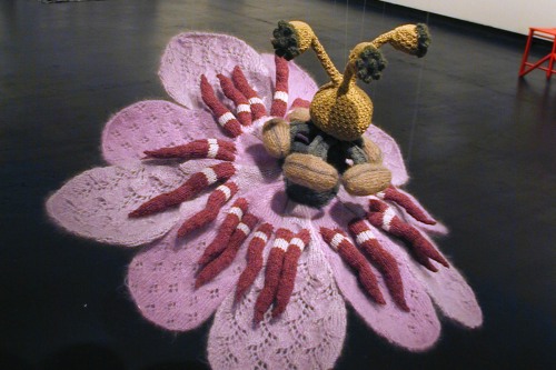 installation view with Tatyana Yanishevsky, Passionflower, 2004