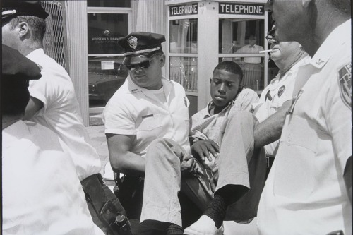 The Only Thing I Saw Worth Leaving: Danny Lyon, Arrest of Eddie Brown
